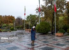 باد و بارش پراکنده در تهران/ پیش‌بینی افزایش آلودگی هوا