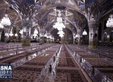 ویدیو/ ضیافت افطار در حرم مطهر رضوی در مشهد