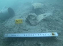 کشف بقایای بندرگاه باستانی در اعماق دریا