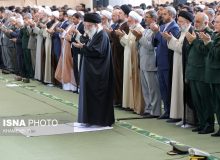 اقامه نماز عید سعید فطر به امامت رهبر انقلاب در مصلی تهران – ۱