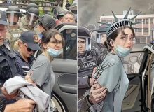سکوت عجیب سلبریتی‌های خارجی در اعتراضات امریکا